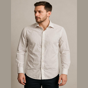 Mode International Lavender Dress Shirt Iron Free